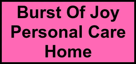 Logo of Burst Of Joy Personal Care Home, Assisted Living, Cairo, GA