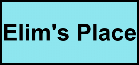 Logo of Elim's Place, Assisted Living, Sanger, CA