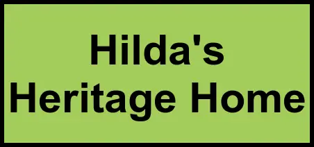 Logo of Hilda's Heritage Home, Assisted Living, Lennox, SD
