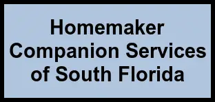 Logo of Homemaker Companion Services of South Florida, , Leisure City, FL