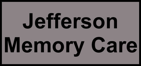 Logo of Jefferson Memory Care, Assisted Living, Memory Care, Jefferson, WI