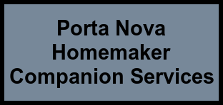 Logo of Porta Nova Homemaker Companion Services, , Orlando, FL