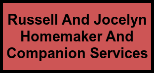 Logo of Russell And Jocelyn Homemaker And Companion Services, , Jacksonville, FL