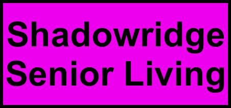 Logo of Shadowridge Senior Living, Assisted Living, Vista, CA