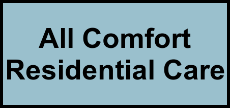 Logo of All Comfort Residential Care, Assisted Living, Portland, OR