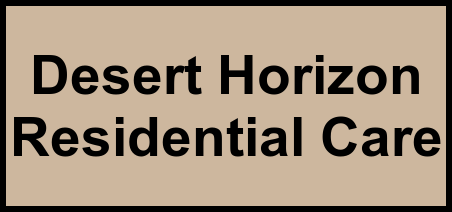 Logo of Desert Horizon Residential Care, Assisted Living, Victorville, CA