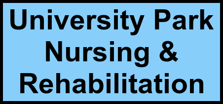 Logo of University Park Nursing & Rehabilitation, Assisted Living, Nursing Home, Des Moines, IA