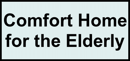 Logo of Comfort Home for the Elderly, Assisted Living, Los Angeles, CA