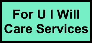 Logo of For U I Will Care Services, , Deland, FL