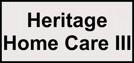Logo of Heritage Home Care III, Assisted Living, Claremont, CA