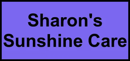 Logo of Sharon's Sunshine Care, Assisted Living, Helena, MT