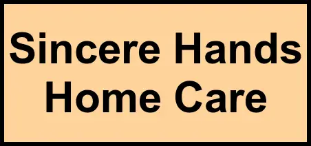 Logo of Sincere Hands Home Care, Assisted Living, Ellicott City, MD