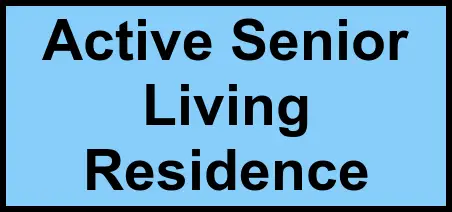 Logo of Active Senior Living Residence, Assisted Living, Tamarac, FL