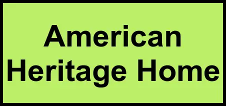 Logo of American Heritage Home, Assisted Living, Albuquerque, NM