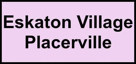 Logo of Eskaton Village Placerville, Assisted Living, Placerville, CA