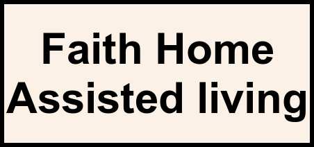 Logo of Faith Home Assisted living, Assisted Living, San Antonio, TX