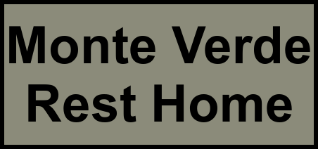 Logo of Monte Verde Rest Home, Assisted Living, Santa Rosa, CA