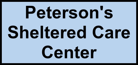 Logo of Peterson's Sheltered Care Center, Assisted Living, Jacksonville, FL