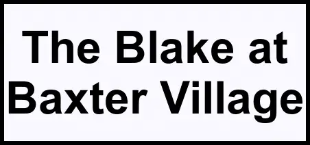 Logo of The Blake at Baxter Village, Assisted Living, Memory Care, Fort Mill, SC