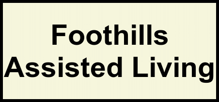 Logo of Foothills Assisted Living, Assisted Living, Sturgis, SD
