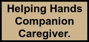 Logo of Helping Hands Companion Caregiver., , Apopka, FL