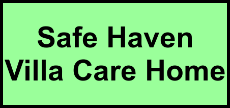 Logo of Safe Haven Villa Care Home, Assisted Living, San Jose, CA