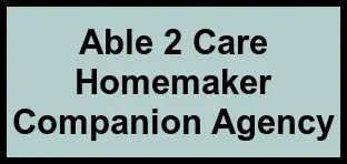 Logo of Able 2 Care Homemaker Companion Agency, , Bridgeport, CT