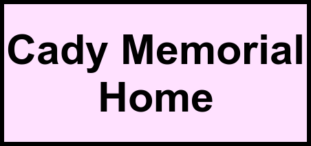 Logo of Cady Memorial Home, Assisted Living, Birnamwood, WI