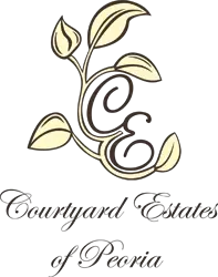 Logo of Courtyard Estates of Peoria, Assisted Living, Peoria, IL