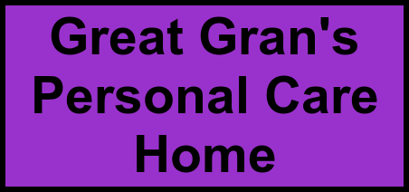 Logo of Great Gran's Personal Care Home, Assisted Living, Donalsonville, GA