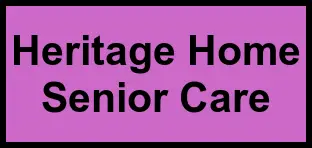 Logo of Heritage Home Senior Care, , District Heights, MD
