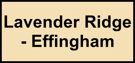 Logo of Lavender Ridge - Effingham, Assisted Living, Effingham, IL