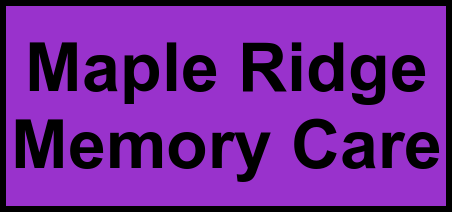 Logo of Maple Ridge Memory Care, Assisted Living, Memory Care, Plover, WI