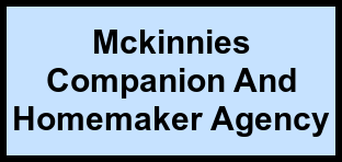 Logo of Mckinnies Companion And Homemaker Agency, , Jacksonville, FL