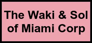 Logo of The Waki & Sol of Miami Corp, , Miami, FL
