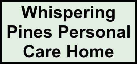 Logo of Whispering Pines Personal Care Home, Assisted Living, Athens, GA