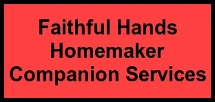 Logo of Faithful Hands Homemaker Companion Services, , Port Saint Lucie, FL