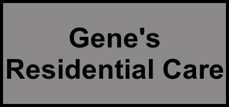 Logo of Gene's Residential Care, Assisted Living, Florence, SC