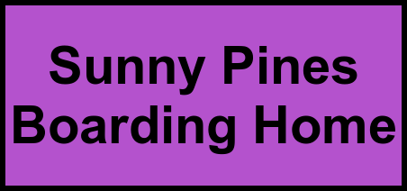 Logo of Sunny Pines Boarding Home, Assisted Living, Andrews, SC