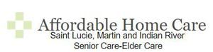 Logo of Affordable Home Care, , Fort Pierce, FL