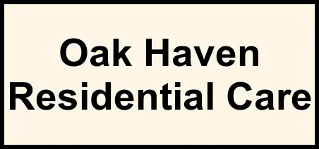 Logo of Oak Haven Residential Care, Assisted Living, Cloverdale, OH