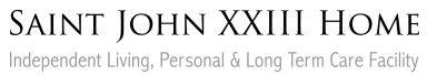 Logo of Saint John XXIII Home, Assisted Living, Nursing Home, Independent Living, CCRC, Hermitage, PA
