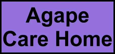 Logo of Agape Care Home, Assisted Living, Rocklin, CA
