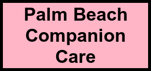 Logo of Palm Beach Companion Care, , Boca Raton, FL