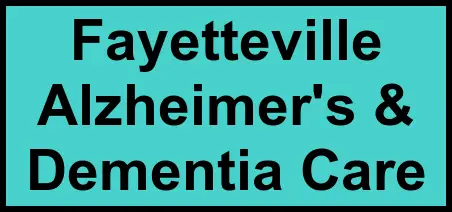 Logo of Fayetteville Alzheimer's & Dementia Care, Assisted Living, Memory Care, Fayetteville, NC
