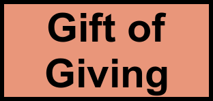 Logo of Gift of Giving, , Quincy, FL
