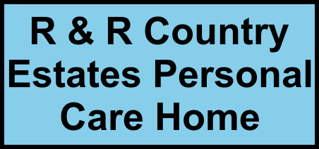 Logo of R & R Country Estates Personal Care Home, Assisted Living, Culloden, GA
