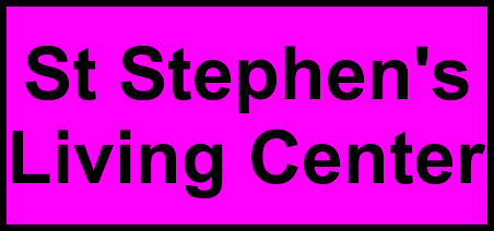 Logo of St Stephen's Living Center, Assisted Living, Nanty Glo, PA