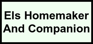 Logo of Els Homemaker And Companion, , Tampa, FL