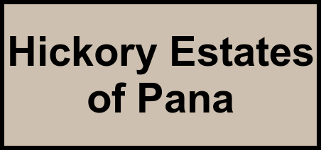Logo of Hickory Estates of Pana, Assisted Living, Pana, IL